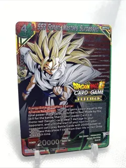 SS3 Son Gohan, Masters Surpassed Dragon Ball Super Card game Judge Foil Promo - Image 2