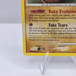 Bonsly 71/130 Diamond & Pearl Pokemon Card LP/MP - Image 5