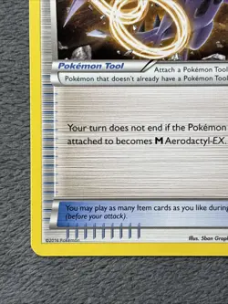 Aerodactyl Spirit Link XY99 Black Star Promo 2016 Pokemon Card - Image 4