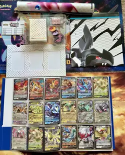 Pokemon Card Collection Lot Vintage Binder Full Arts 250 Cards - Mew 151 #4 - Image 1