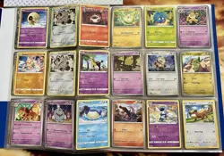 Pokemon Card Collection Lot Vintage Binder Full Arts 250 Cards - Mew 151 #4 - Image 4