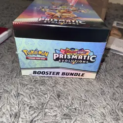 Pokemon TCG Prismatic Evolutions Booster Bundle x10 SEALED Display Case - Image 3