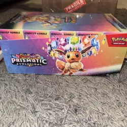Pokemon TCG Prismatic Evolutions Booster Bundle x10 SEALED Display Case - Image 4