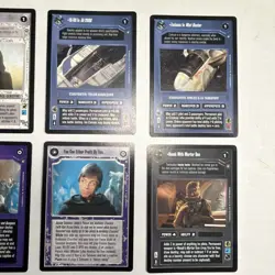 Star Wars CCG Enhanced Jabbas Palace Complete 12 Card Set Unplayed - Image 3
