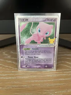 Mew EX 88/92 Celebrations Classic Collection Holo Card Near Mint Condition - Image 1