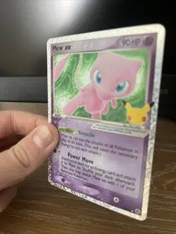 Mew EX 88/92 Celebrations Classic Collection Holo Card Near Mint Condition - Image 2