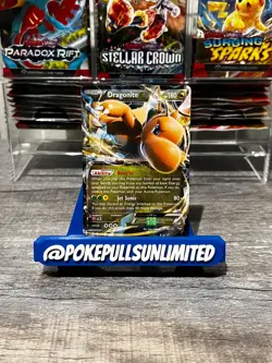 Dragonite EX 74/111 Holo Pokemon Card XY Furious Fists - Image 1