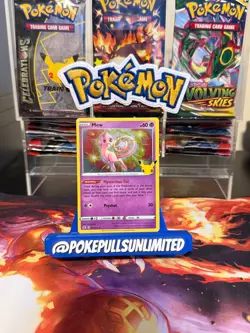 Mew 011/025 Pokemon Celebrations Holo Rare NM - Image 1