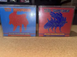 Pokemon Sword And Shield ETB. Set Of 2. Factory Sealed. - Image 2