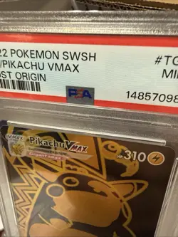 Pikachu Vmax TG29/TG30 Lost Origin Pokemon PSA 9 - Image 2