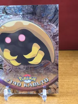 KABUTO - 2000 Topps Chrome Pokemon TV Animation Edition Series 2 Foil #140 - Image 3