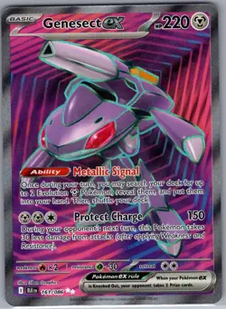 Genesect ex 161/086 SV: Black Bolt - Pokemon Card - NM - Image 1