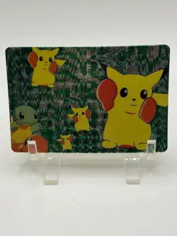 Pokemon Rare Vintage Japanese Hologram Sticker Card 1990’s - Image 1