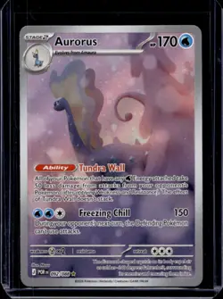 2026 Pokemon Perfect Order Aurorus Illustration Rare #092/088 - Image 1