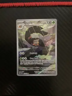 CRUSTLE 183/182 PARADOX RIFT POKEMON (ILLUSTRATION RARE, NM) - Image 1