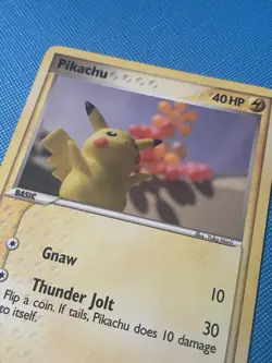 Pokemon Company Pikachu 16/17 POP Series 2 Regular Common 40 HP ENG 2005 - Image 3