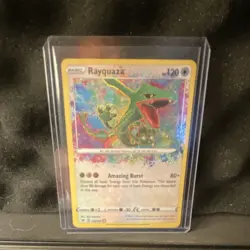 Rayquaza Amazing Rare 138/185 Vivid Voltage Holo English Pokemon TCG Card - Image 3