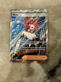 Pokemon TCG Mela 236/182 S&V: Paradox Rift Ultra Rare Near Mint Condition - Image 1