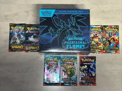 Pokemon Phantasmal Flames Elite Trainer Box Factory Sealed + 7 MiscBooster Packs - Image 1