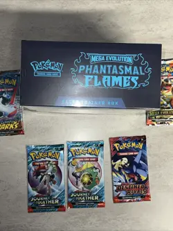 Pokemon Phantasmal Flames Elite Trainer Box Factory Sealed + 7 MiscBooster Packs - Image 5