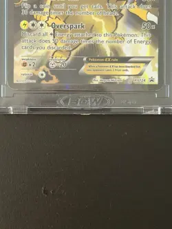 Pokemon Pikachu EX XY124 Black Star Promo Holo - Image 4