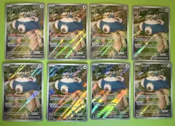 8 x Lot Pokemon 151 Snorlax Black Star Promo 051 ETB - Image 1