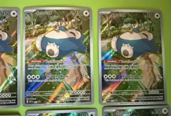 8 x Lot Pokemon 151 Snorlax Black Star Promo 051 ETB - Image 3