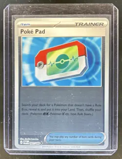 2026 Pokemon Ascended Heroes Poke Pad Common #198/217 - Image 1