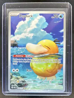 2026 Pokemon Ascended Heroes Psyduck Illustration Rare #226/217 - Image 1