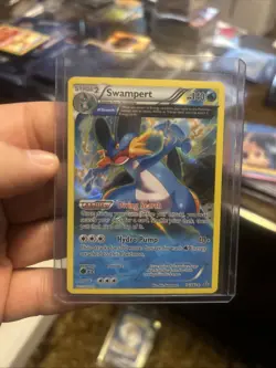 Pokemon Swampert XY Primal Clash 36/160 Holo Rare Reverse Holo Alpha Growth 140… - Image 1