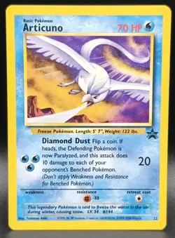 Articuno 22/53 Wotc Black Star Promo Regular Pokemon TCG NM - Image 1