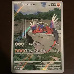 Pokemon Koraidon 014 Sv: Scarlet & Violet Promo Holo English Basic 130 HP - Image 1