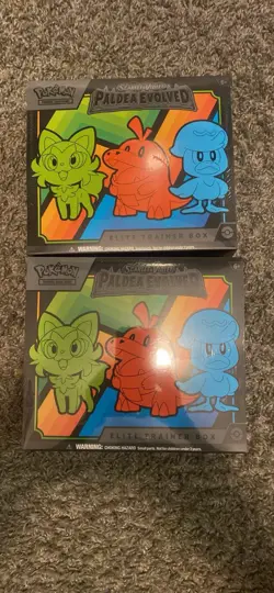 Pokemon TCG Scarlet & Violet Paldea Evolved Elite Trainer Box ETB SEALED - Image 1