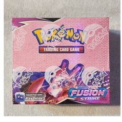 Pokemon TCG Fusion Strike Booster Box Sealed English 2021 Mew Genesect Hoopa - Image 1