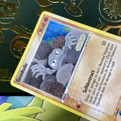 Pokemon Geodude 53/92 Legend Maker 2006 Basic 50 HP Reverse Holo English - Image 3