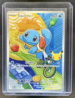 2025 Pokemon MEP Black Star Promos Squirtle #039 - Image 1