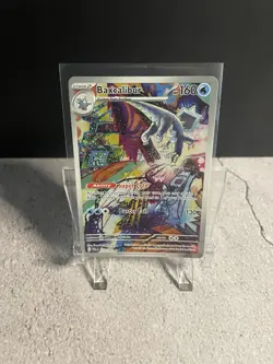 Pokemon TCG Baxcalibur 210/193 SV02 Paldea Evolved Illustration Rare Holo - Image 1