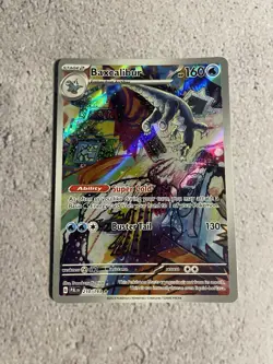 Pokemon TCG Baxcalibur 210/193 SV02 Paldea Evolved Illustration Rare Holo - Image 3
