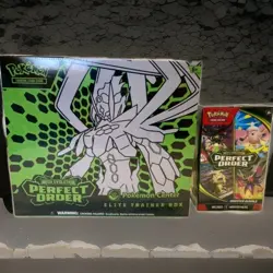 Perfect Order Pokemon Center ETB x1 & 1 Booster bundle Perfect Order read below - Image 1