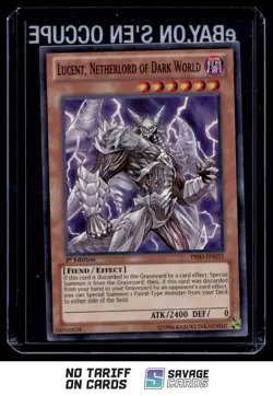 1996 Yu-Gi-Oh! Lucent, Netherlord Of Dark World #PRIO-EN031 - Image 1