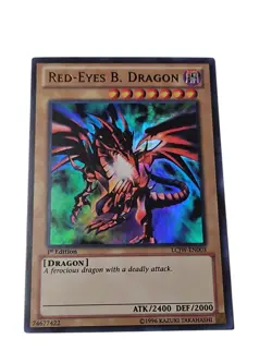 🔥Yugioh Red-Eyes B. Dragon LCJW-EN003 Ultra Rare 1st Ed NM - Image 1