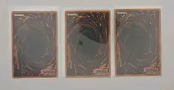 Blackwing - Shura the Blue Flame - 3x RGBT-ENPP2 - Super Rare MP-LP - Yugioh - Image 2