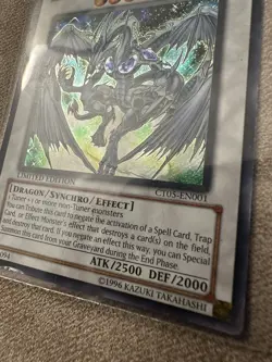 Yu-Gi-Oh! TCG Stardust Dragon 2008 Collector's Tins CT05-EN001 Secret MP-Damaged - Image 3