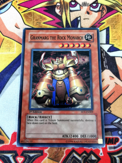 Granmarg the Rock Monarch fet-en009 1st Edition (MP) Super Rare Yu-Gi-Oh! - Image 1