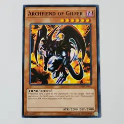 Archfiend of Gilfer - YGLD-ENB05 - NM/VLP - Common - Unlimited - Yugioh - Image 1