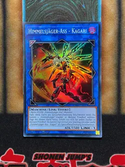Yugioh Sky Striker Ace - Kagari DASA-EN027 Super Rare 1st Ed GERMAN LP - Image 1