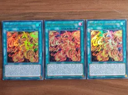 3x Yu-Gi-Oh! MP22-DE275 Der wahre Sonnengott Ultra Rare NM 1st Ed - Image 1