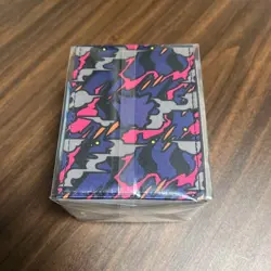 Pokemon Official Card Game Flip Deck Case Mega Gengar Japanese NEW F/S - Image 3