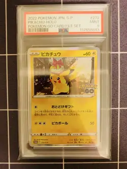 Pikachu PSA 9 Promo Card Collectible Rare Mint Condition - Image 1