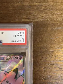 Lilier Pippi ex SR PSA10 Pokemon Card Rare collectible - Image 3